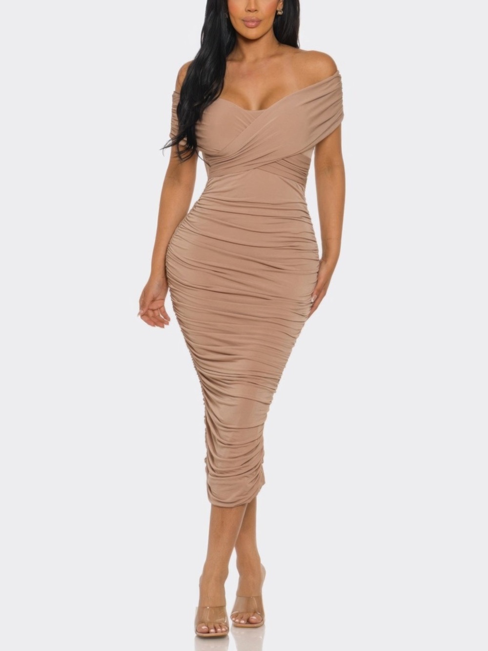 Elysian Drap Dress